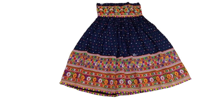 Cotton Chaniya Choli with Dupatta | Navratri Garba Dandiya Lehenga