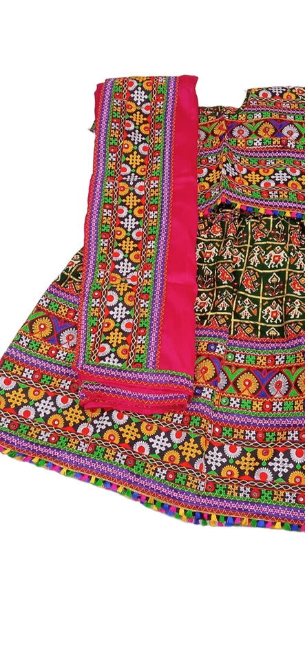 Indian Navratri Lehenga Choli for Women | Garba Dandiya Dress