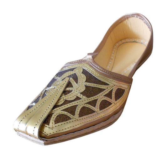 Men Shoes Traditional Handmade Leather Mojaries Punjabi Jutties Khussa Flip-Flops Flat US 7-9