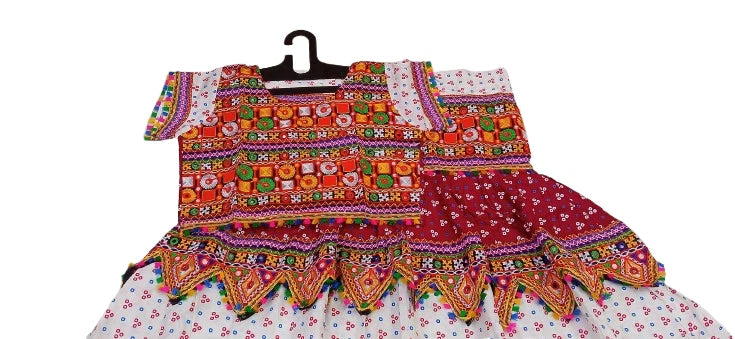 Embroidered Navratri Lehenga Choli Set | Garba Chaniya for Women