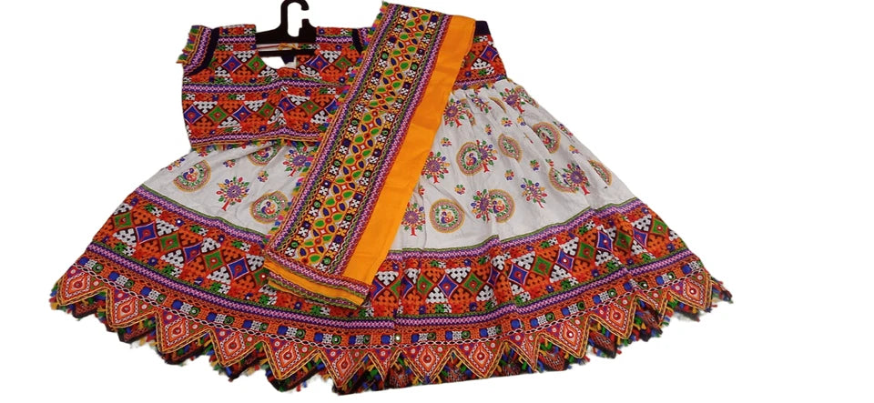 Traditional Navratri Chaniya Choli | Garba Dandiya Lehenga for Women