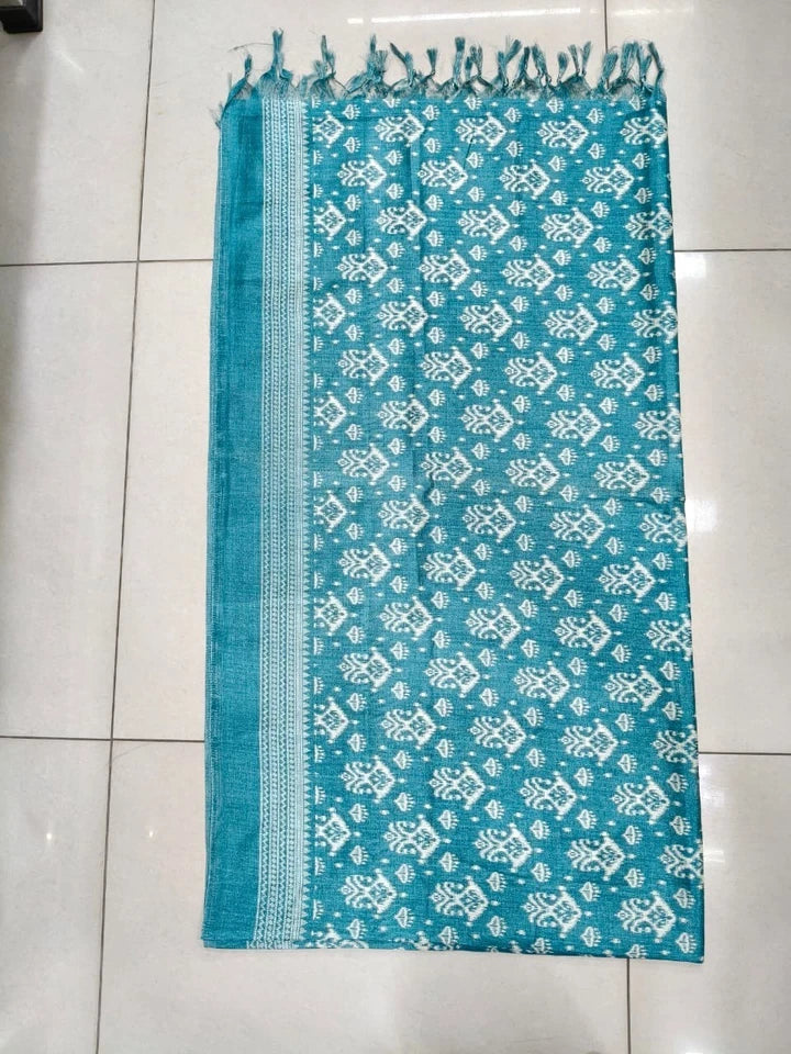 Wedding Dupatta Multicolor for Women Phulkari Bridal Silk
