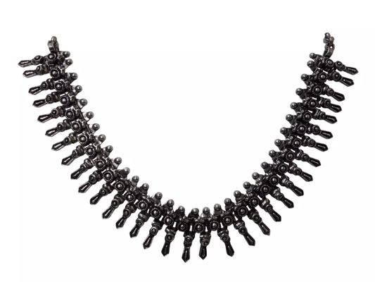 Women Oxidised German Silver Necklace Brass for Women and Girl's By Kalra Creations
