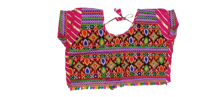 Mirror Work Chaniya Choli for Navratri | Garba Lehenga Dandiya Dress
