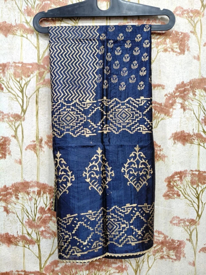 Wedding Multicolor Dupatta for Women Phulkari Bridal Silk