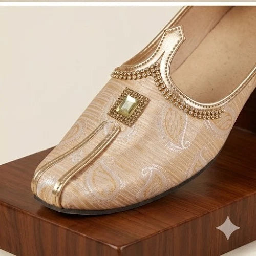 Men Shoes Handmade Wedding Mojaries Multicolor Flip-Flops Jutties