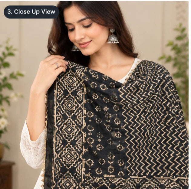 Wedding Dupatta Multicolor for Women Phulkari Bridal Silk