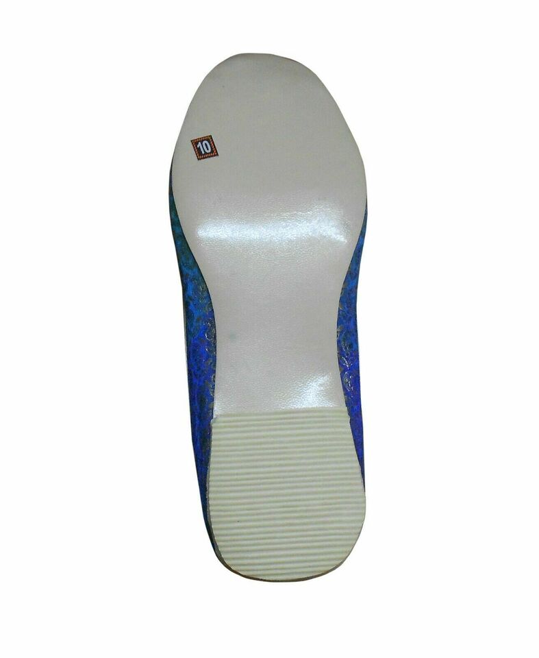 Men Shoes Indian Wedding Jutties Sky Blue Groom Mojaries Loafers & Slip Ons Flip-Flops Flat US 6/7
