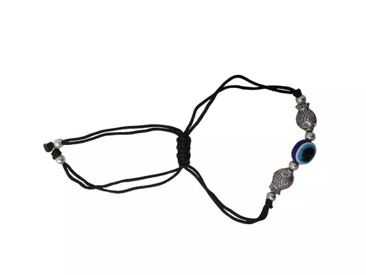Women Bracelet Beads Evil Eye Handmade Bracelet Girls Adjustable Threads