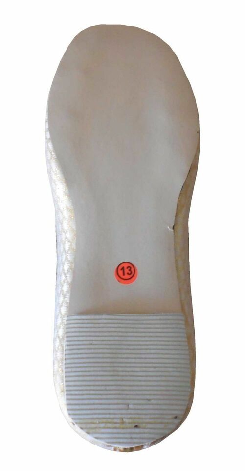 Men Shoes Indian Handmade Jutties Sherwani Cream Loafers Mojaries Flip-Flops Flat US 7