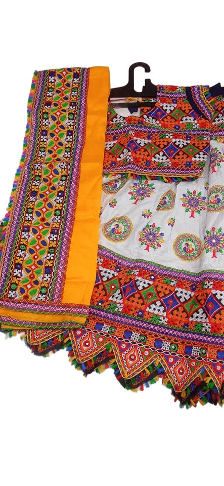 Traditional Navratri Chaniya Choli | Garba Dandiya Lehenga for Women