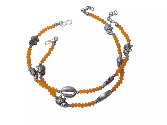 Indian Women Brass Oxidised Girls Payal Pajeb Fashion Anklets Traditional By Kalra Creations