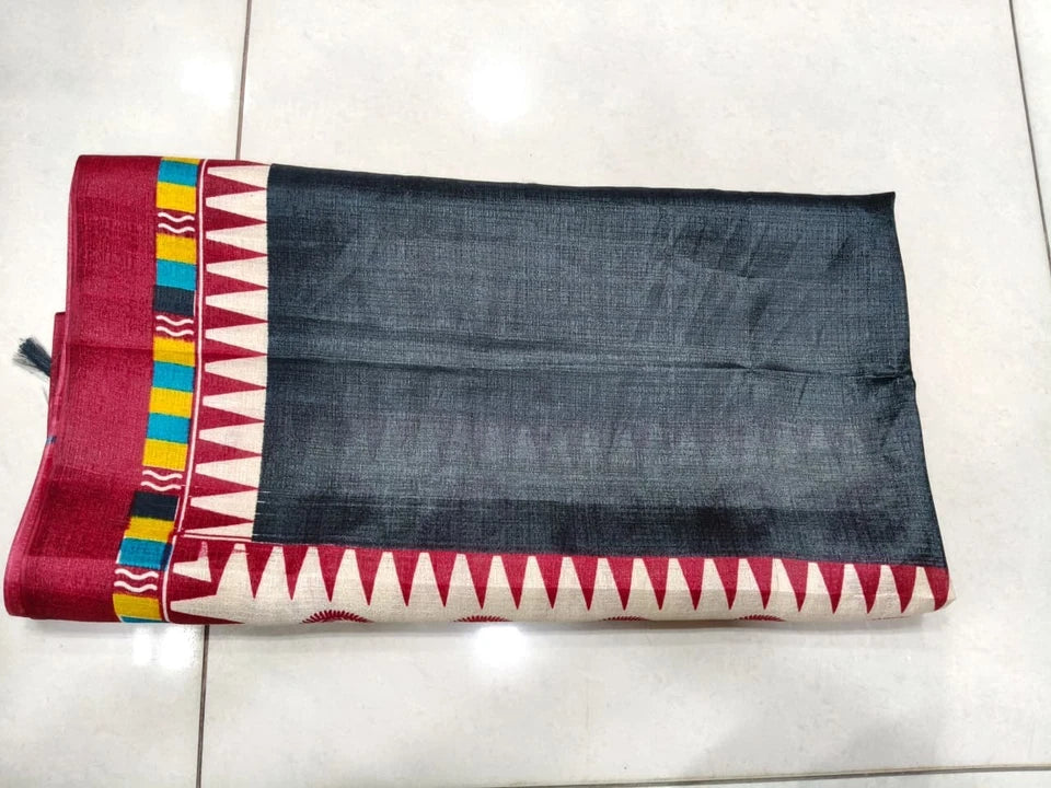 Wedding Dupatta Multicolor for Women Phulkari Bridal Silk