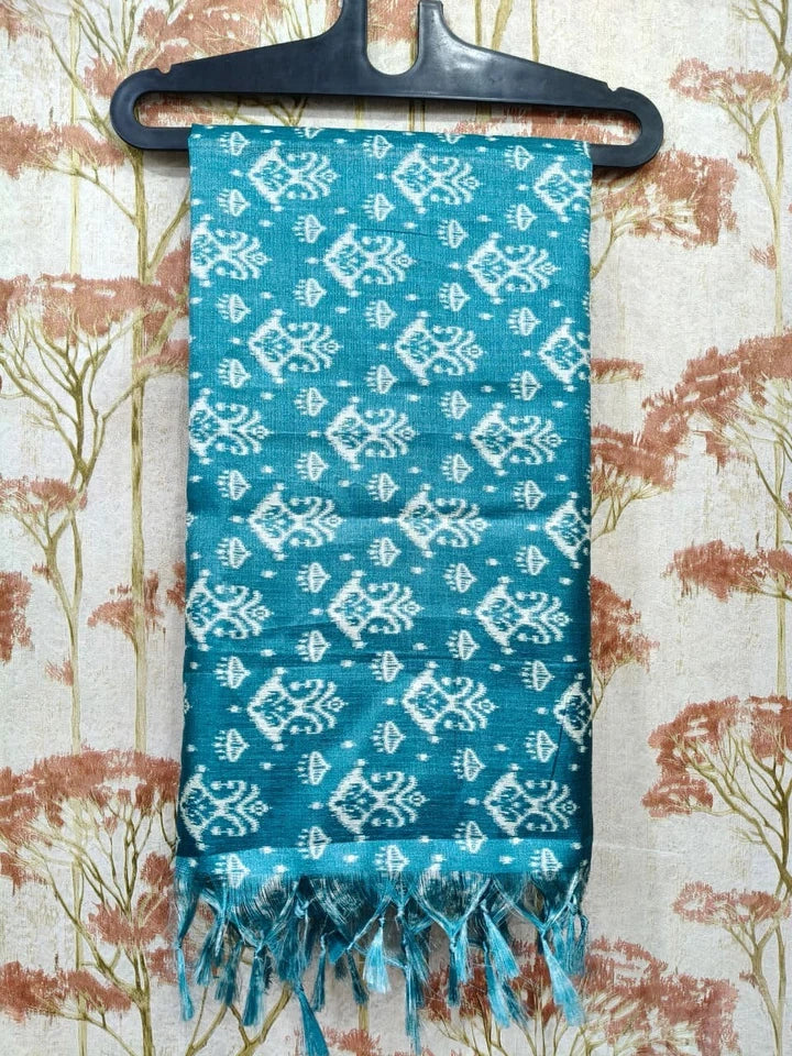Wedding Dupatta Multicolor for Women Phulkari Bridal Silk