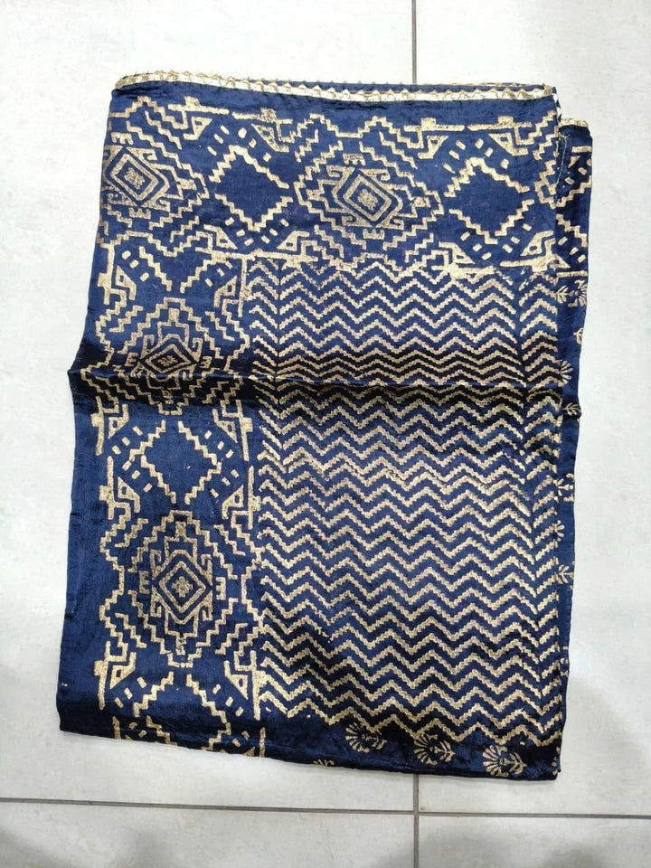 Wedding Multicolor Dupatta for Women Phulkari Bridal Silk