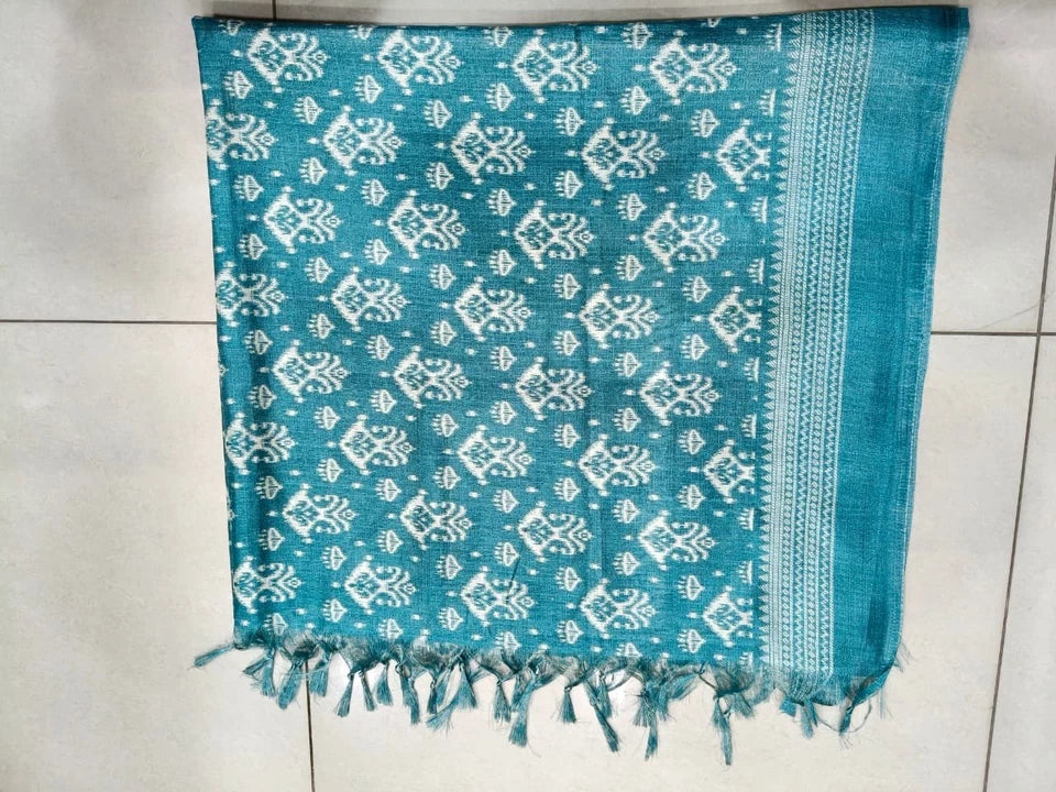 Wedding Dupatta Multicolor for Women Phulkari Bridal Silk