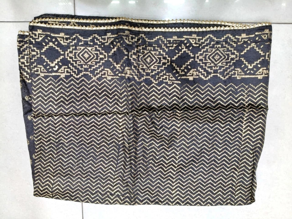 Wedding Dupatta Multicolor for Women Phulkari Bridal Silk
